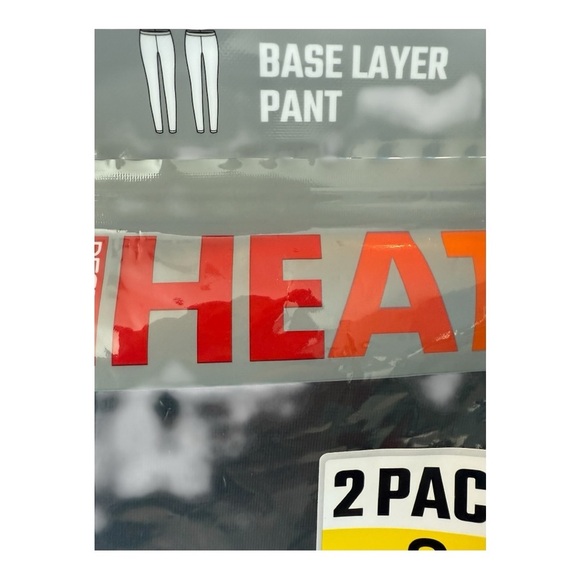 32 Degrees Black Moisture Wick Quick Dry Base Layer Pull On Pant Size SNIB 2pack - Picture 6 of 16